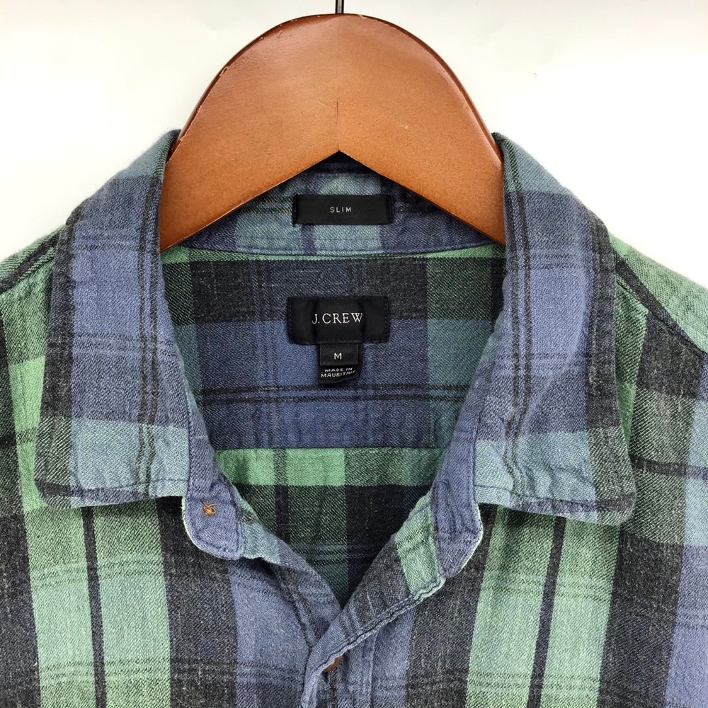 J. Crew | Long Sleeve Button Front Plaid Shirt - Picture 3 of 4